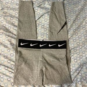 Gray Nike leggings